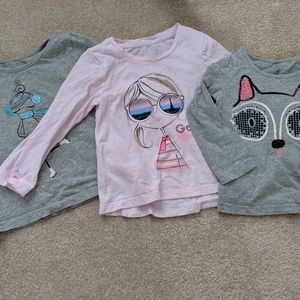 Gapkids long sleeve shirts